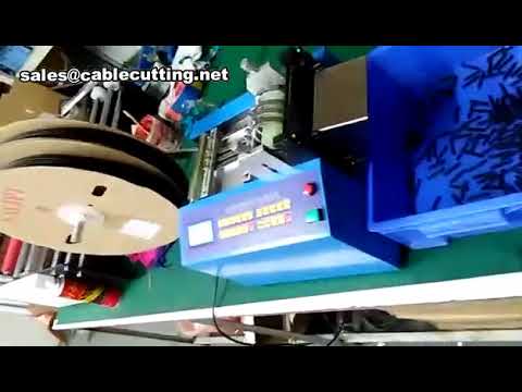 Machine de coupe de gaines thermorétractables | Découpe automatique de gaines