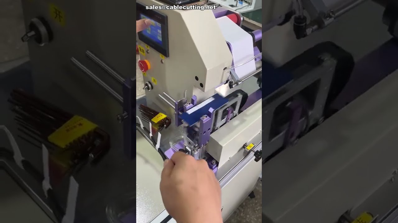 Wire Fold Over Labeling Machine Focus on Quality & Performance #factory #machine #automobile