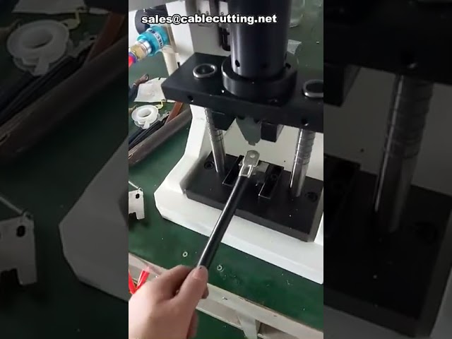 Machine à sertir pneumatique | Presse à bornes Cooper | Équipement d'automatisation industrielle