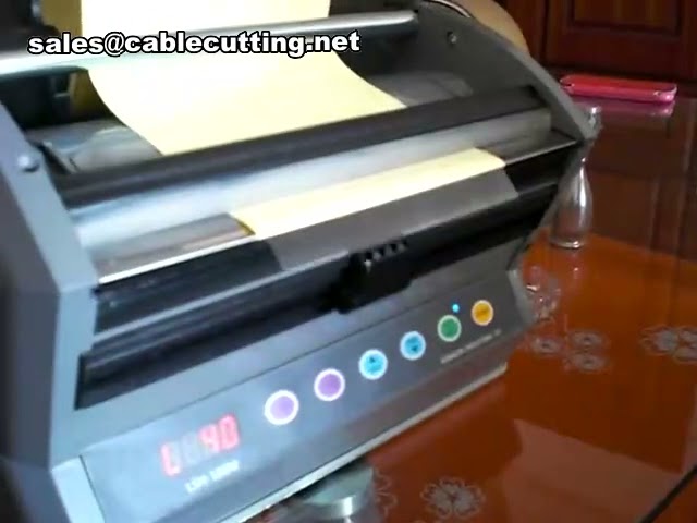 Distributeur automatique d'étiquettes adhésives électrique haute qualité