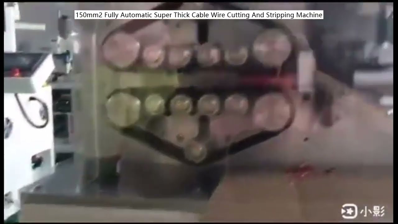 Machine Automatique de Coupe et Dénudage de Câbles Super Épais jusqu'à 150mm²