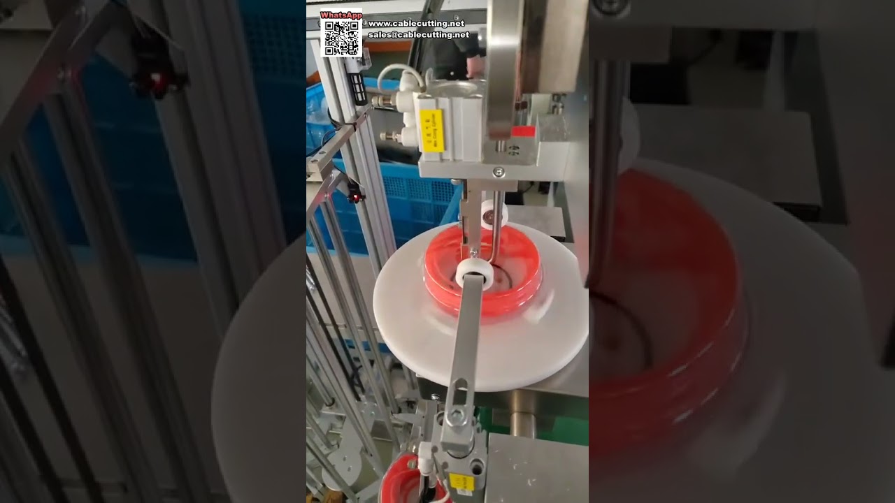 Machine de bobinage blister automatique de pointe pour la production de fil de coupe-bordures