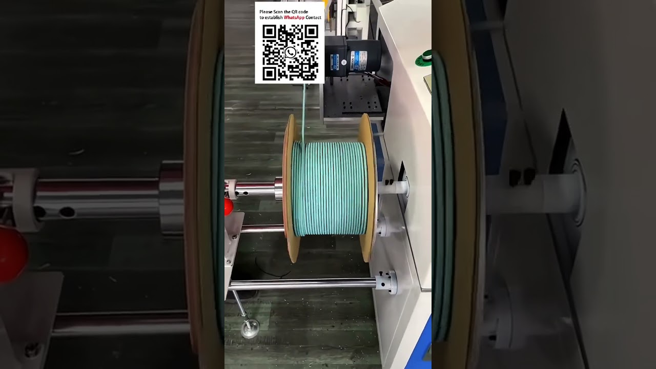 Machine Automatique de Comptage, Bobinage et Ligaturage par Colliers #Solutions Sur Mesure