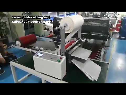 Machine de découpe automatique de papier | Découpeuse pour papier peint, kraft et photo