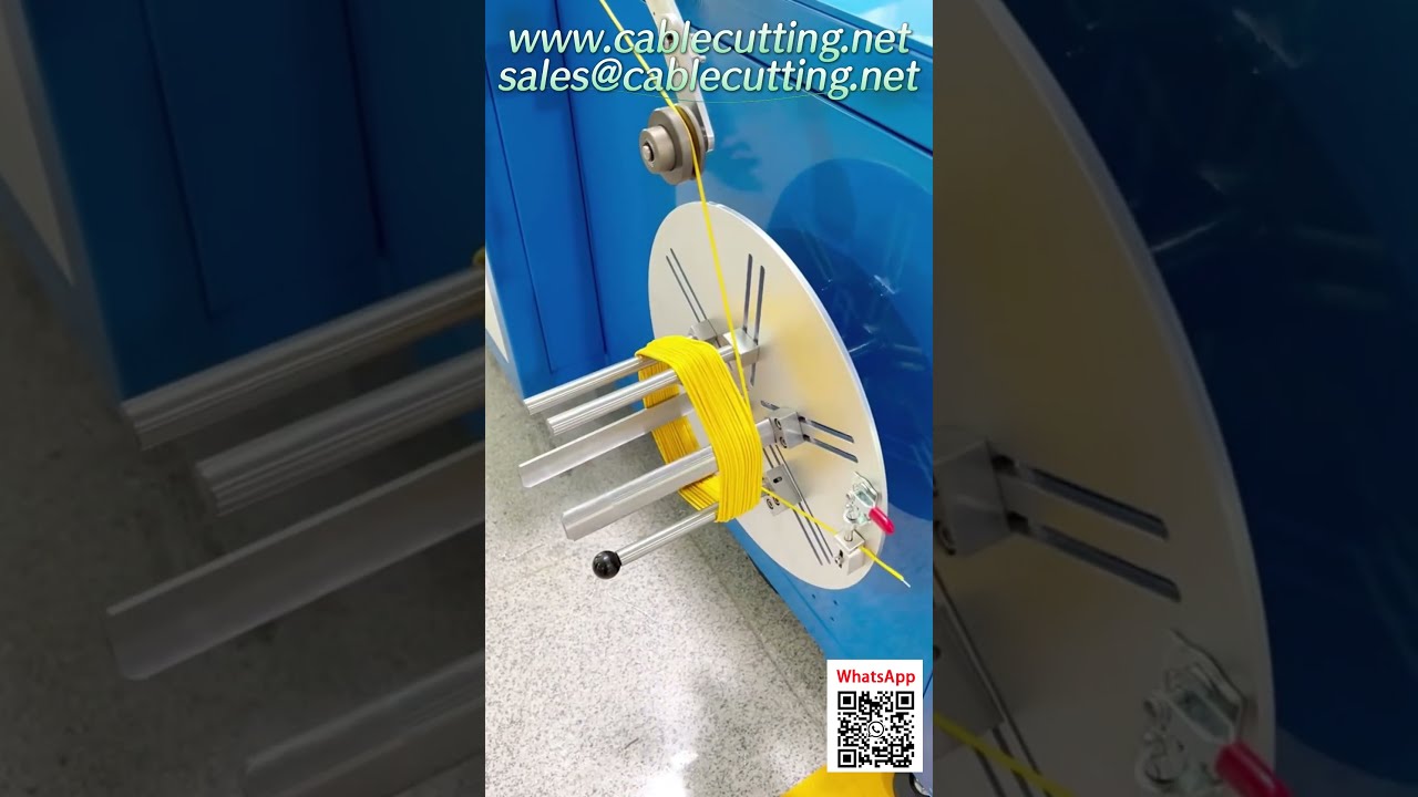 Enrouleuse réglable pour câbles, tuyaux et cordes en acier | Machine d'enroulement automatique