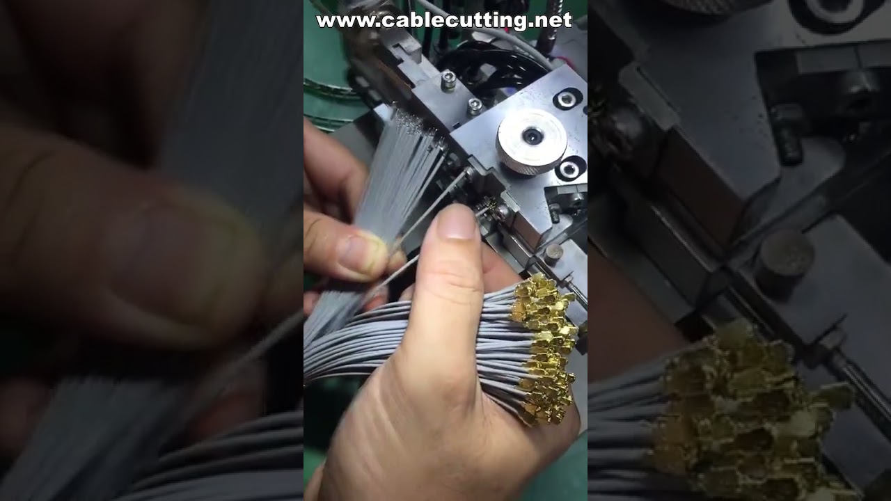 Machine à sertir les bornes IPEX - Sertissage de précision et automatisation