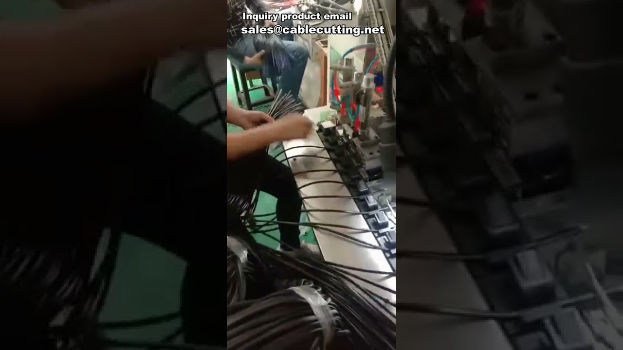 Machine de sertissage automatique de fiches de remorque - Sertisseuse de connecteurs plastiques haute précision