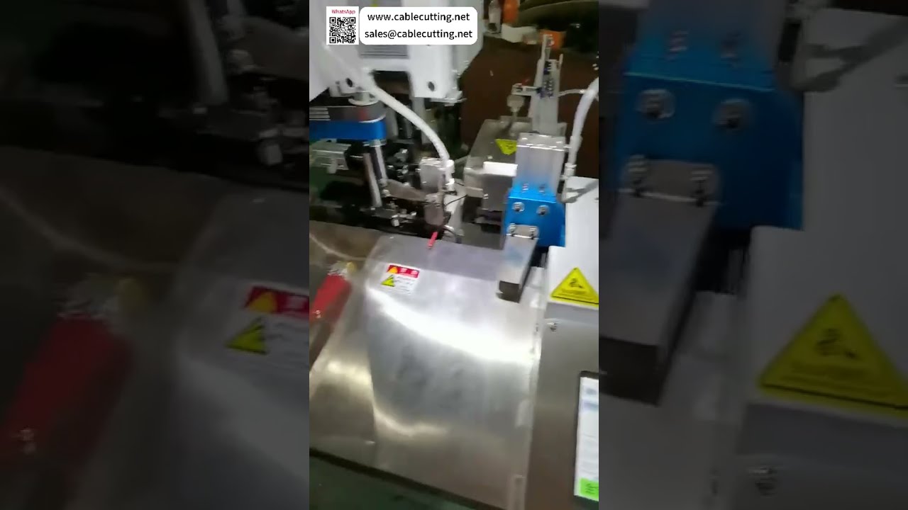 Machine de sertissage automatique de bornes avec moniteur de pression pour faisceaux de bornes Tyco Auto