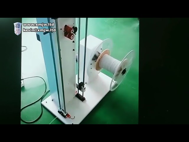 Machine de déroulage à double arbre et vitesse variable pour câbles et fils