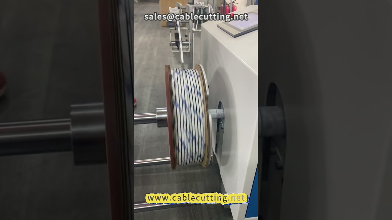 Machine de bobinage et cerclage 101 | Pour fabricants de bandes caoutchouc, fils et câbles