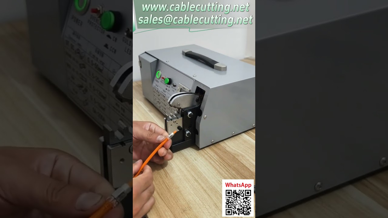 Équipement professionnel de sertissage de bornes - Démonstration #Automatisation #MachineÀSertir