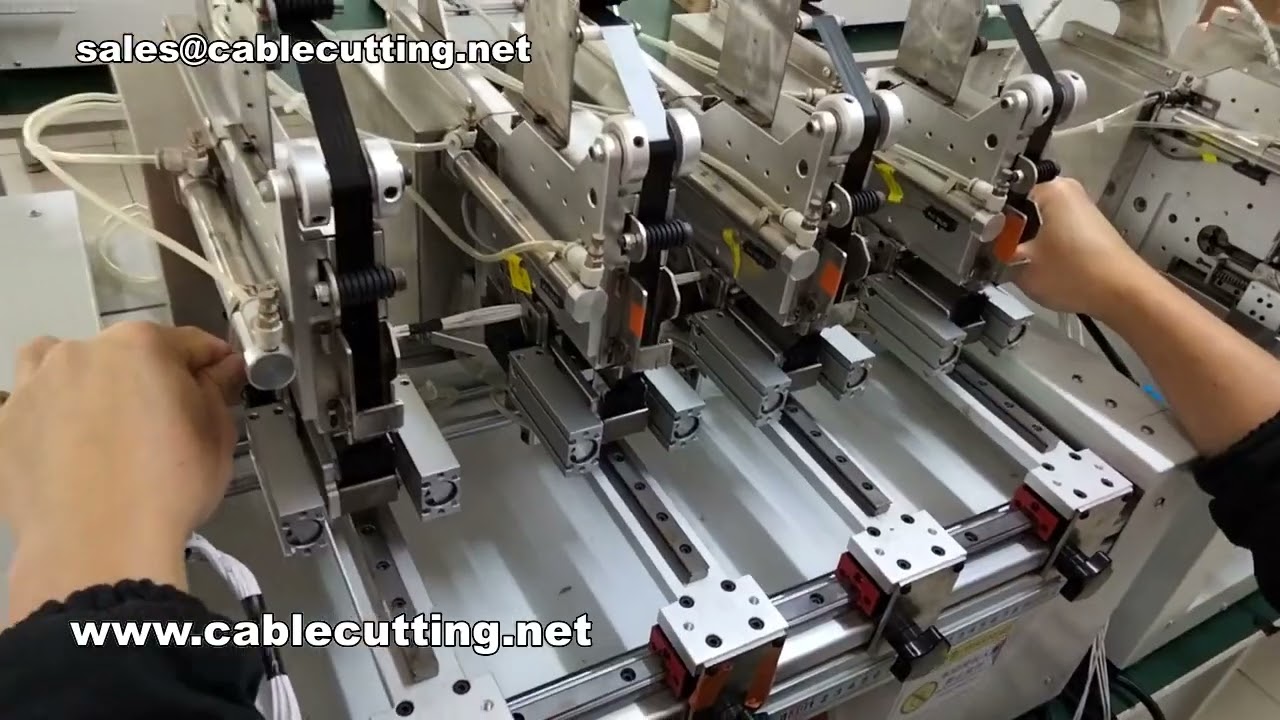 Machine de Rubanage Multi-Station pour Faisceaux de Câbles Autos – #Automatisation #Usine
