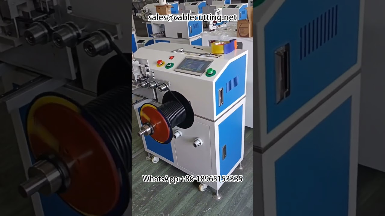 #wire winding machine #metre counting winding machine #wire winding machine #wire harness processing