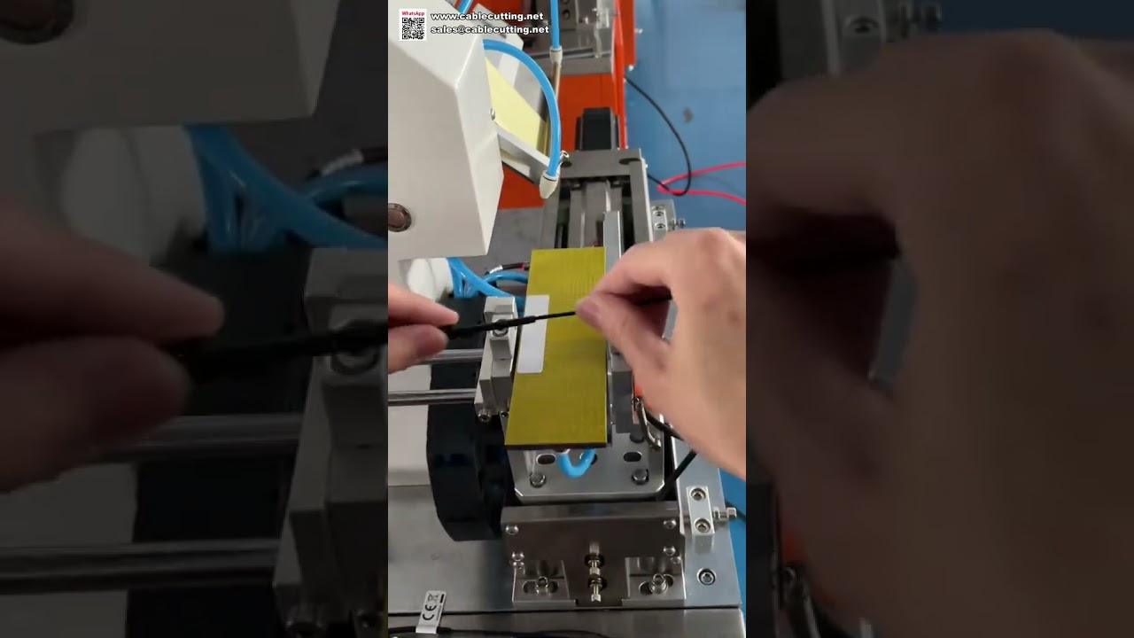 Machine d'Étiquetage de Fils Haute Technologie - Applicateur d'Étiquettes Câbles Haute Précision