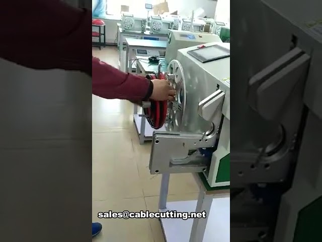 Machine automatique de bobinage et de ligaturage de câbles et fils WPM-212L