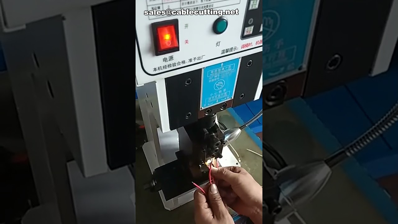 Machine à sertir semi-automatique MP-4 - Crimpeuse de terminaux pour automatisation d'usine