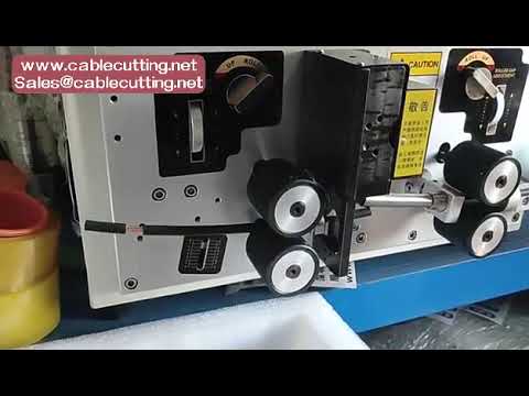 Machine de dénudage et coupe de câbles personnalisée | Pour fils de 0,4 à 5 mm² | Automatique et précise