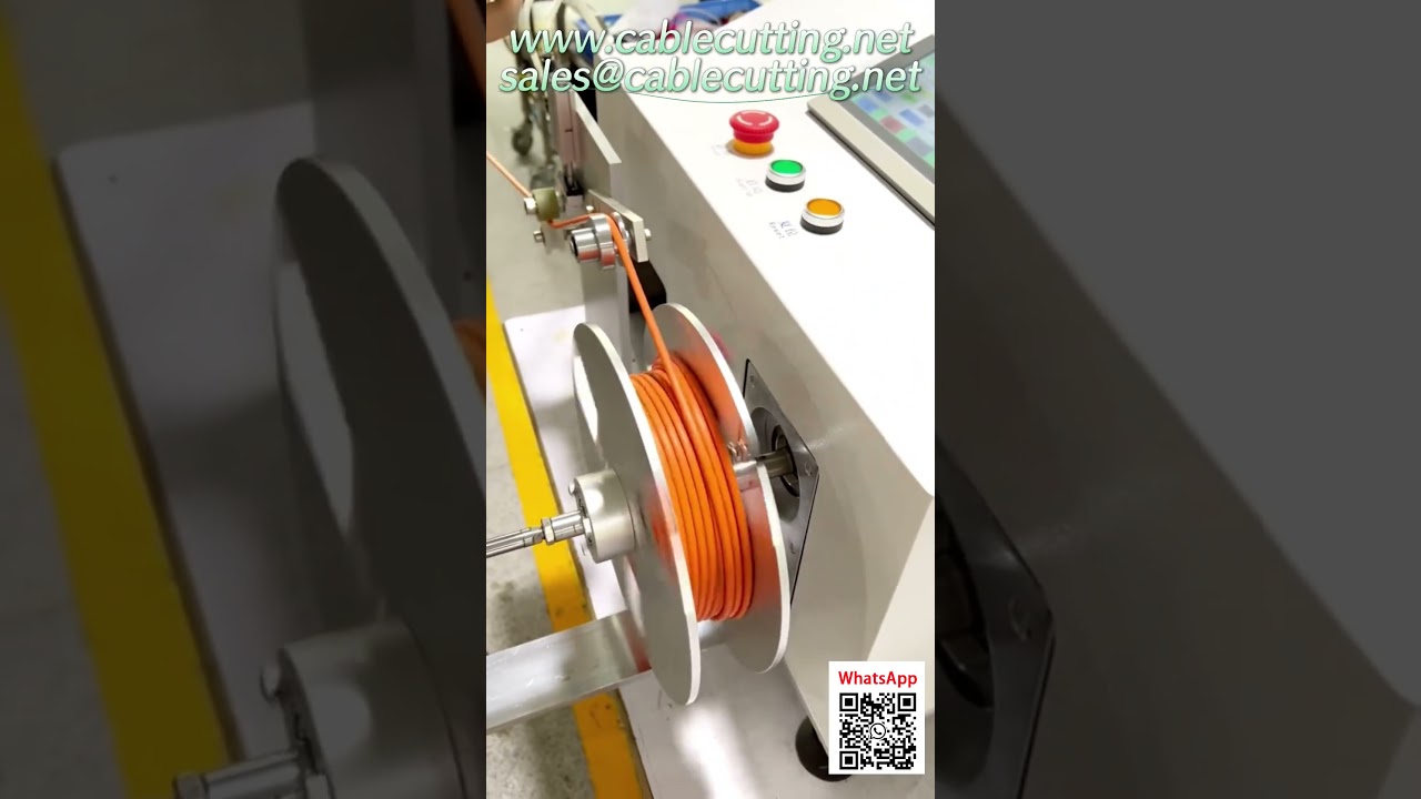 Machine de bobinage et déplacement de câbles pour fils de 1 à 15 mm – Simple et efficace