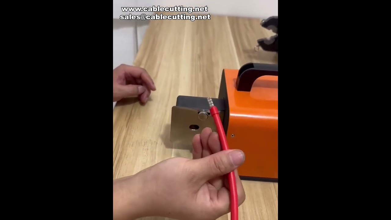 Machine de sertissage pneumatique pour cosses tubulaires - Sertissage carré de 0 à 50 mm²