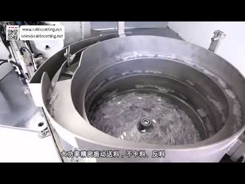 Machine de faisceau de câbles pour appareils auto - Crimpage double tête et insertion de boîtier unique