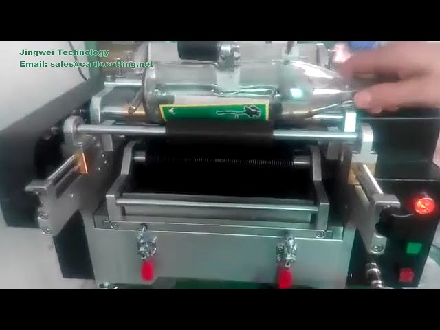 Machine d'étiquetage manuelle pour pots ronds - Colle humide, étiquettes papier