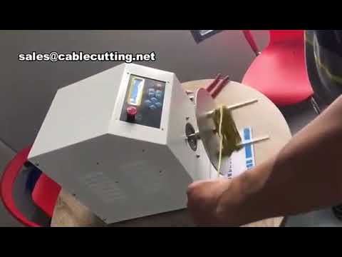Machine de bobinage et mesure pour câbles USB et fils chauffants - Démonstration industrielle