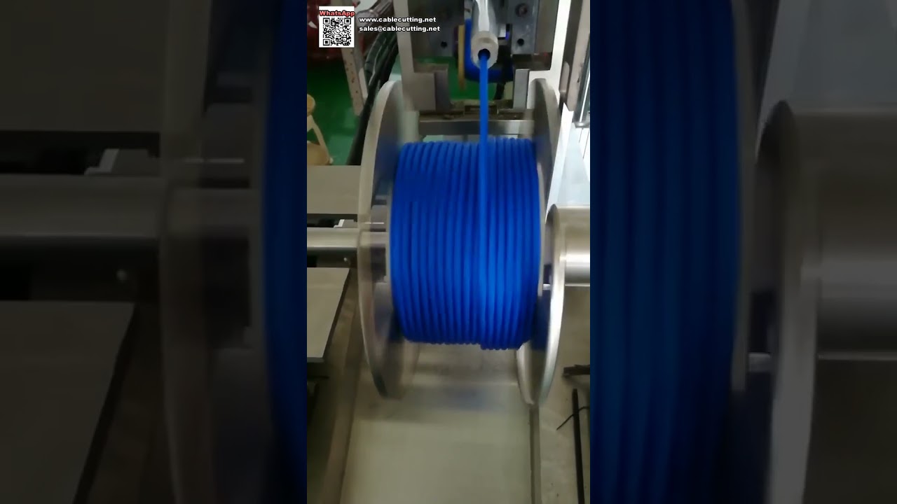 Machine Automatique Robuste pour Enroulage et Ficelage de Cordes