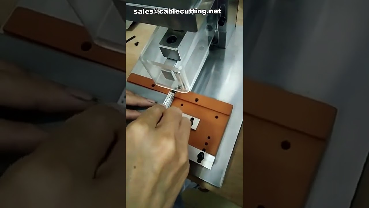 Idc Cable Pressing Machine,Idc Cable Head Crimping Machine,Crimping Machine mp4