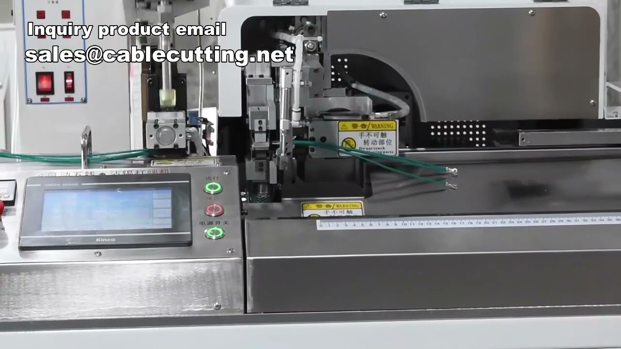 Machine multifonction : étamage, soudage et sertissage de fils
