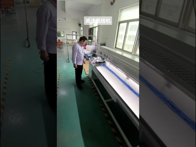 Machine de découpe de fil à grande vitesse : livraison et mise en service sur site