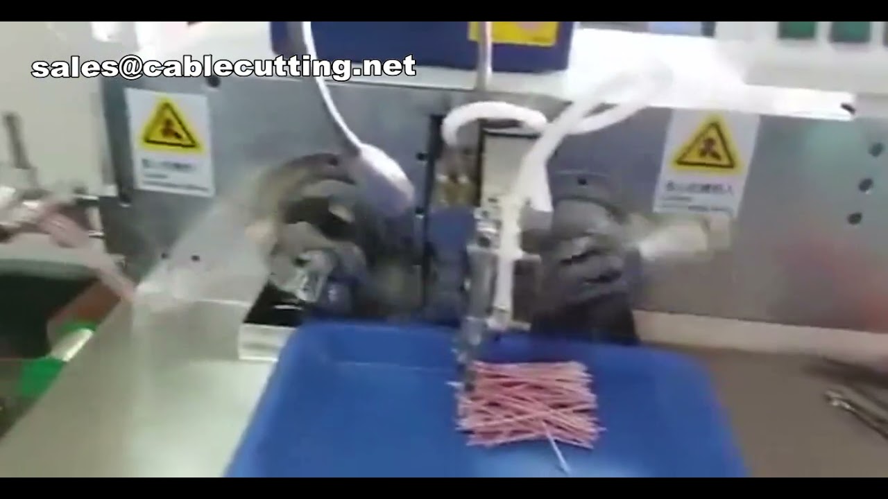 Machine automatique de trempage et dénudage de fils – Solution de traitement de câbles