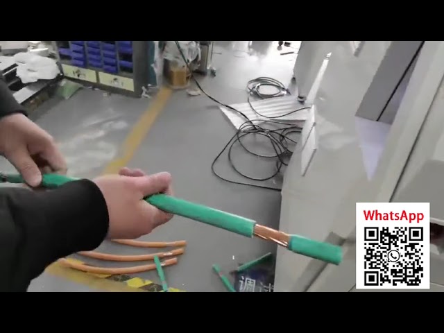 Machine à dénuder les câbles épais extra larges 300mm² – Dénudeuse industrielle