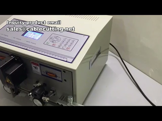 Machine à dénuder et couper les fils automatique auto-ajustable - Outil électrique professionnel