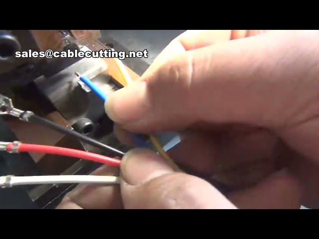 Machine de sertissage automatique de câbles et bornes | Sertisseuse professionnelle