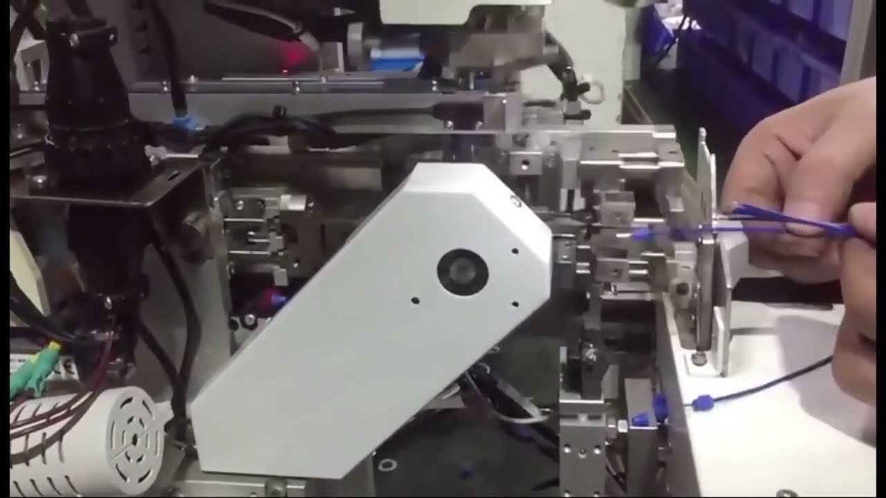 Semi Automatic Silicone Bolt Loading Machine Wire Harness Terminal Seal Inserting Machine