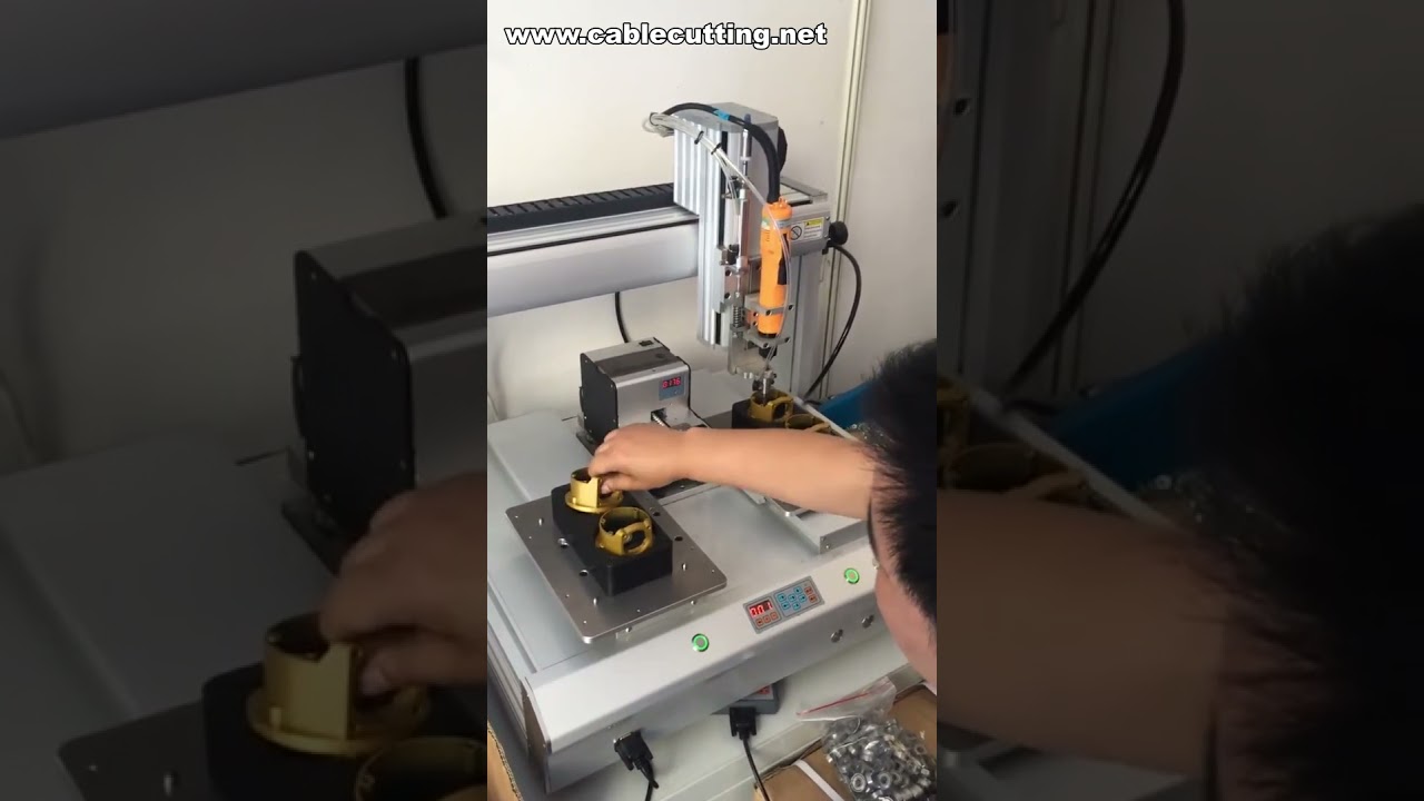 Robot de vissage automatique | Visseuse robotisée | Système de fixation de vis pour assemblage