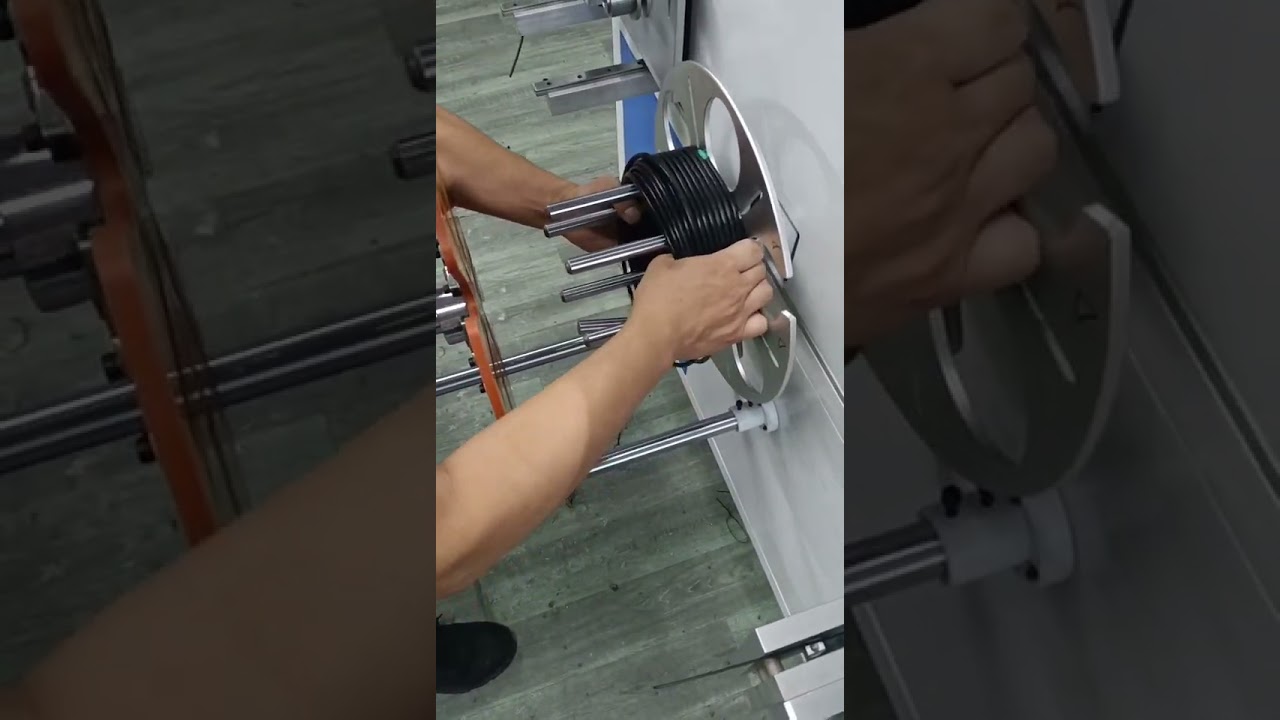 Machine WPM-110CL : Découpe et bobinage automatique avec calcul de longueur