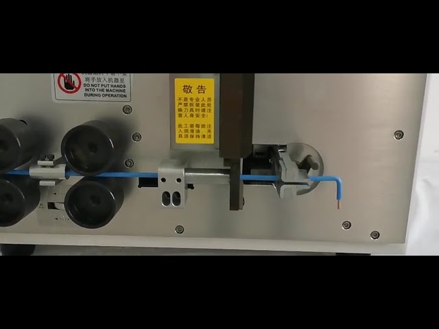 Machine automatique informatisée de coupe, dénudage et cintrage de câbles jusqu'à 16 mm
