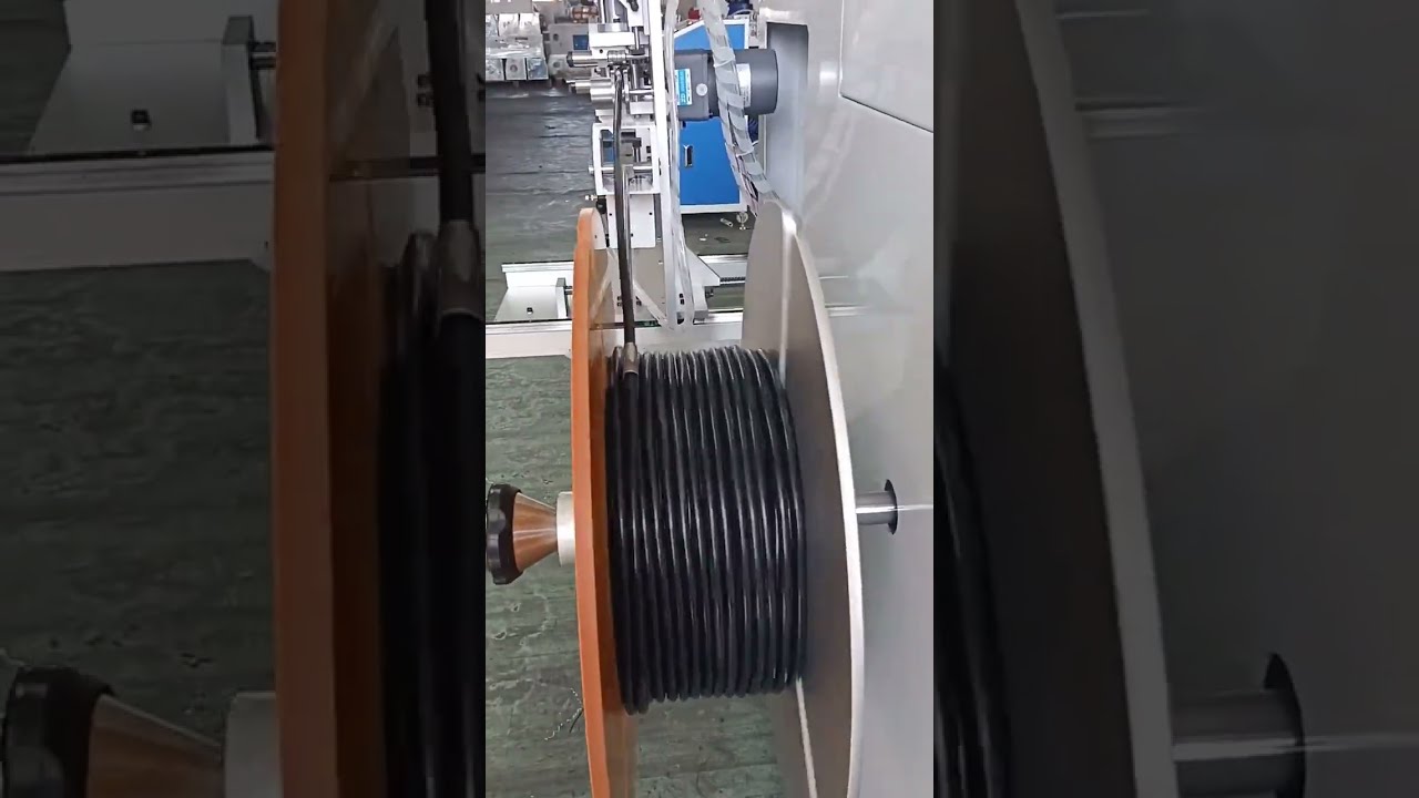 Machine automatique au sol de comptage, dévidage, coupe et bobinage de fil - capacité 50 kg