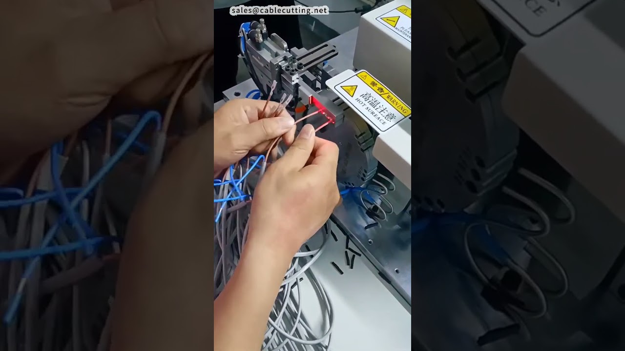 Machine automatique d'insertion de tubes et de rétraction thermique : 1600 pièces/h, remplace 3 opérateurs