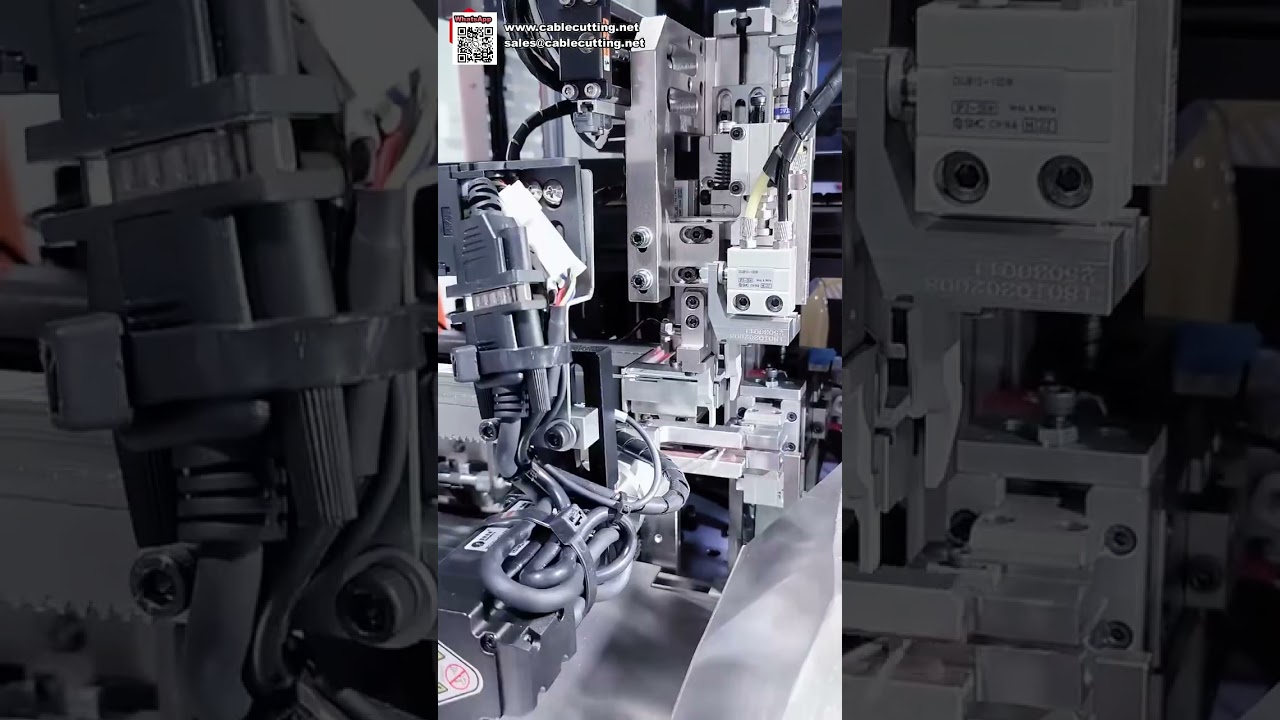 Machine automatique d'insertion de boîtiers de connecteurs pour faisceaux de câbles