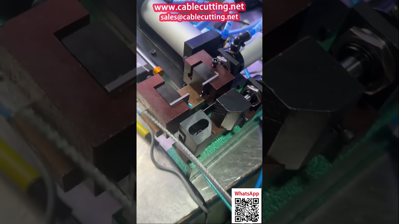Machine pneumatique de dénudage de câble en acier sous gaine PVC
