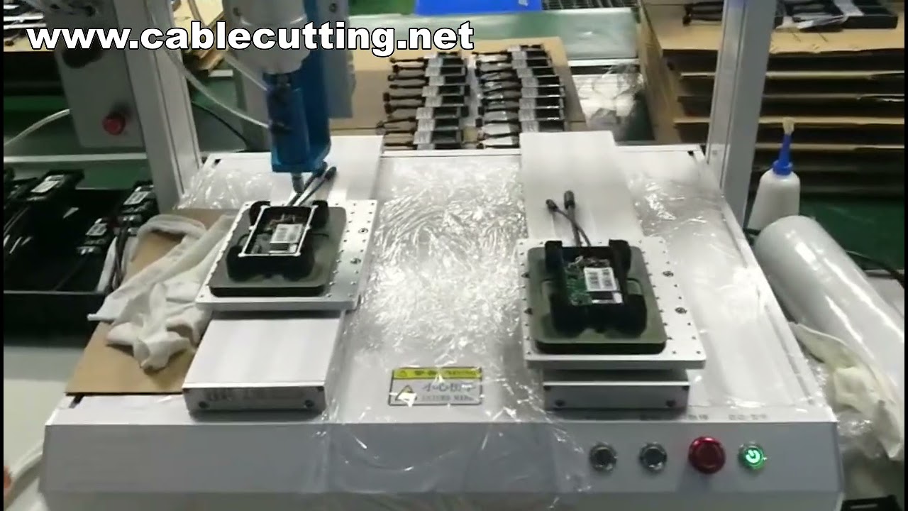 Machine de dosage silicone, robot distributeur d'adhésif, colleuse industrielle automatique