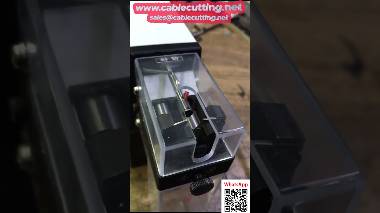 Dénudeuse pneumatique à induction pour câble 3,2 mm – Précision industrielle