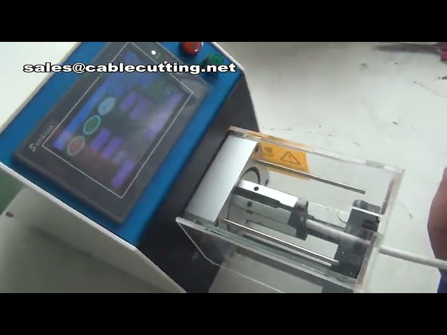 Dénudeur coaxial électrique RJ405 - Machine de dénudage automatique pour câbles coaxiaux