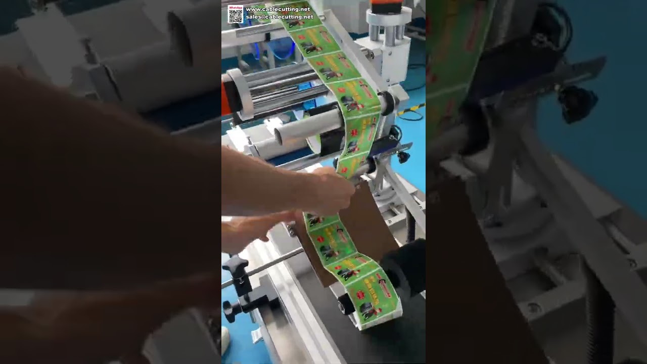 Machine d'étiquetage automatique pour surfaces planes - Applicateur d'autocollants pour caisses et cartons