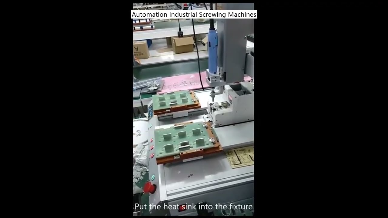 Machines à visser automatisées pour l'industrie – Automatisation de l'assemblage