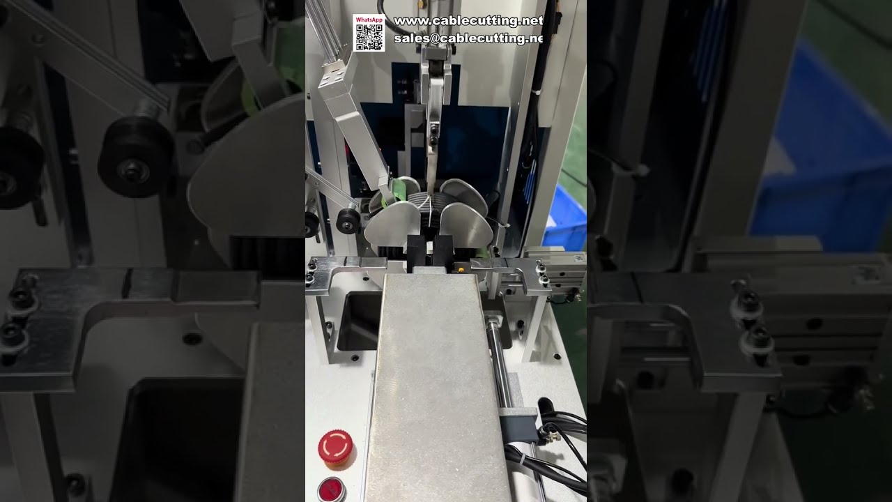 Machine entièrement automatisée de comptage de mètres, superposition, bobinage et cerclage