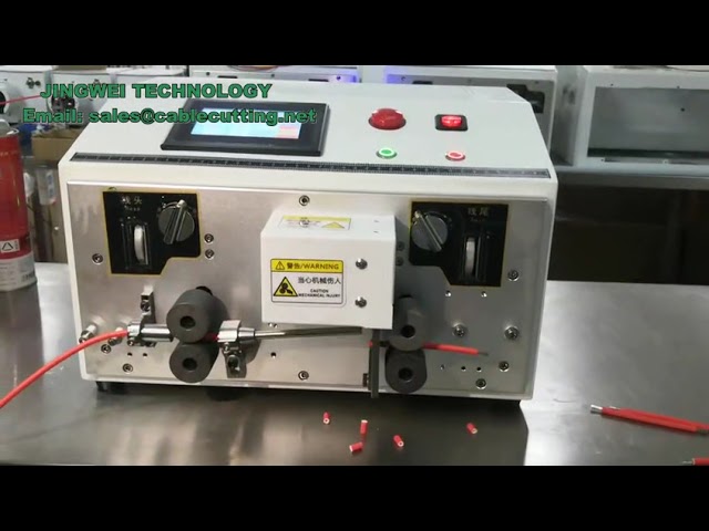 Machine à dénuder et couper les câbles informatiques 0-1-2-5mm², entièrement automatique et multifonction