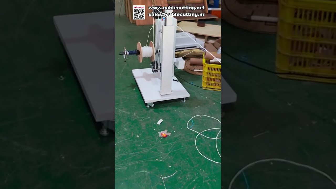 Machine de comptage et bobinage de fil industriel : précision et automatisation